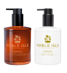 Noble Isle - Fireside Bath & Shower Gel 250 ml + Noble Isle - Fireside Body Lotion 250 ml
