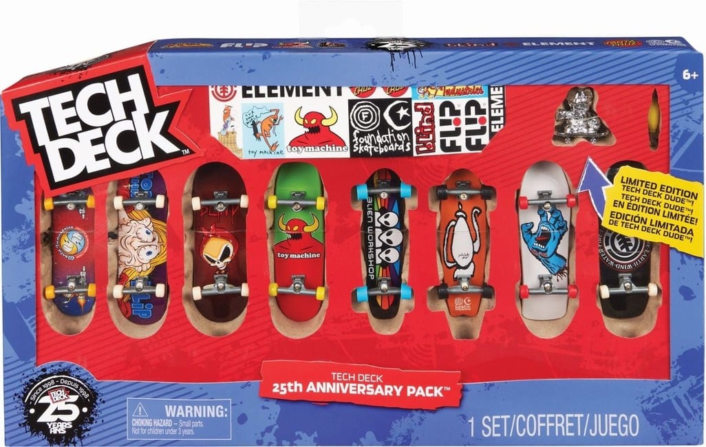 Tech Deck - 25th Anniversary 8 Pack (6067138)