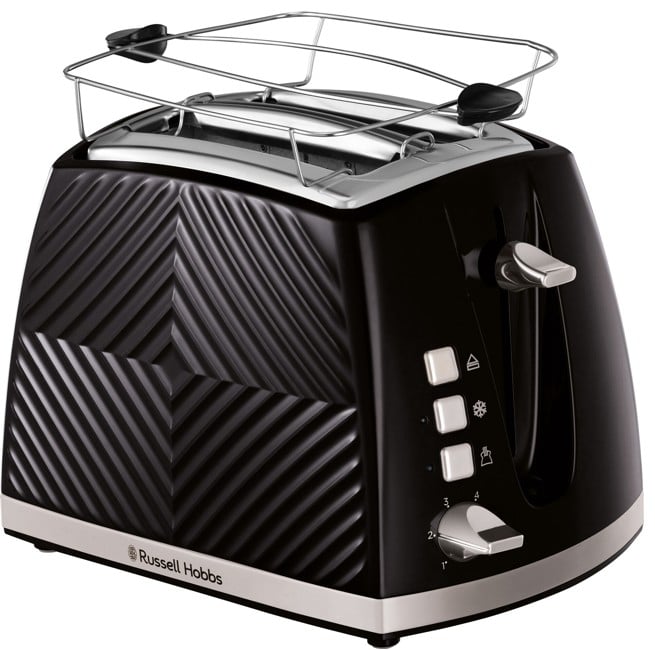 Russell Hobbs - Groove  2S Toaster - Black