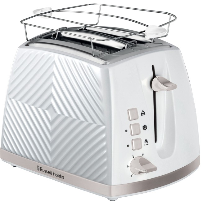 Russell Hobbs - Groove  2S Toaster - White