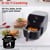 Instant - Vortex Slim Air Fryer Sort 5.7L 1700W thumbnail-9