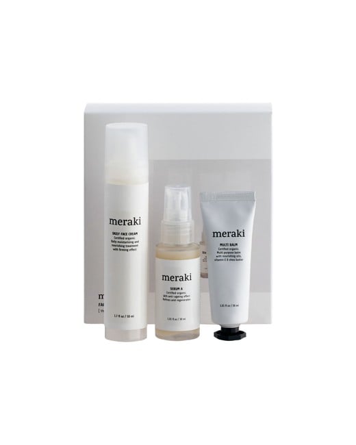 Meraki - The moisturising Face Care Gaveboks