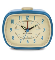 Retro Alarm Clock + Blue (AC08-BL-EU)
