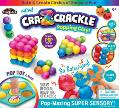 CRAZART - Crackle Clay Pop-mazing super sensory sæt