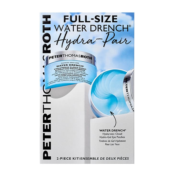 Køb Peter Thomas Roth FullSize Water Drench® Duo LIMITED EDITION 50 ml + 60 patches