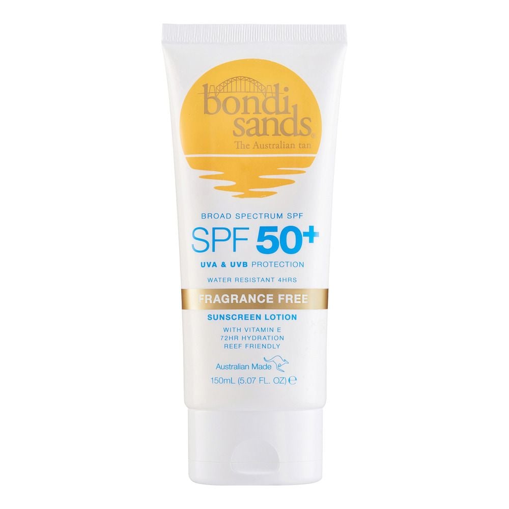 Bondi Sands - SPF 50+ Fragrance Free Body Sunscreen Lotion 150 ml - Skjønnhet