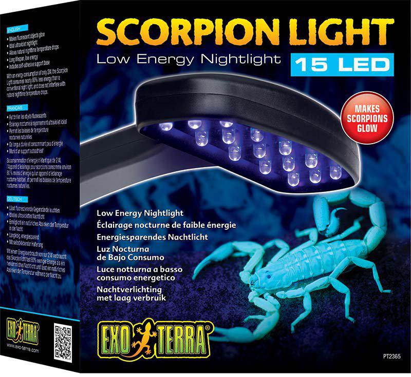 EXOTERRA - Skorpion lys natlampe 2W