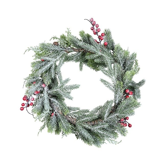DGA - Christmas Wreath w/ice finish (15961220)