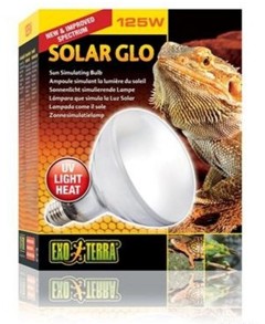 EXOTERRA - Solar Glo 125W Uva/Uvb Heat & Sunlight E27  - (220.1820)