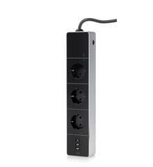 Eve Energy Strip - Intelligente Dreifach Steckdose und Stromzähler mit Apple HomeKit Technologie