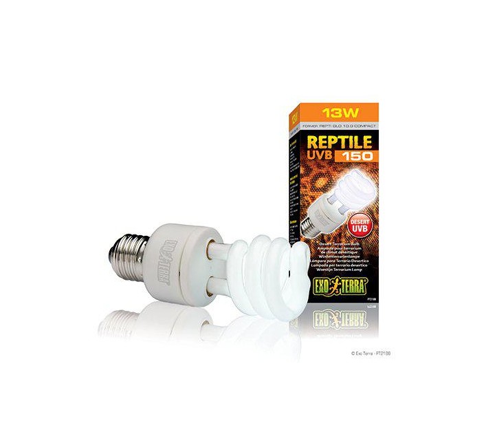 EXOTERRA - Reptile Uvb 150 Fluorescent lamp 13W E27  - (220.1880)