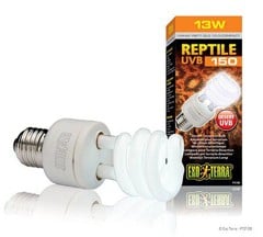 EXOTERRA - Reptile Uvb 150 Fluorescent lamp 13W E27  - (220.1880)