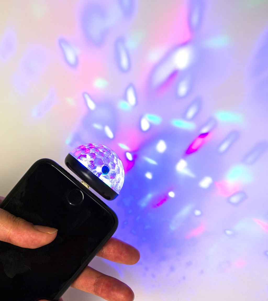 Black Phone Disco Light (US173-BK-EU) - Gadgets