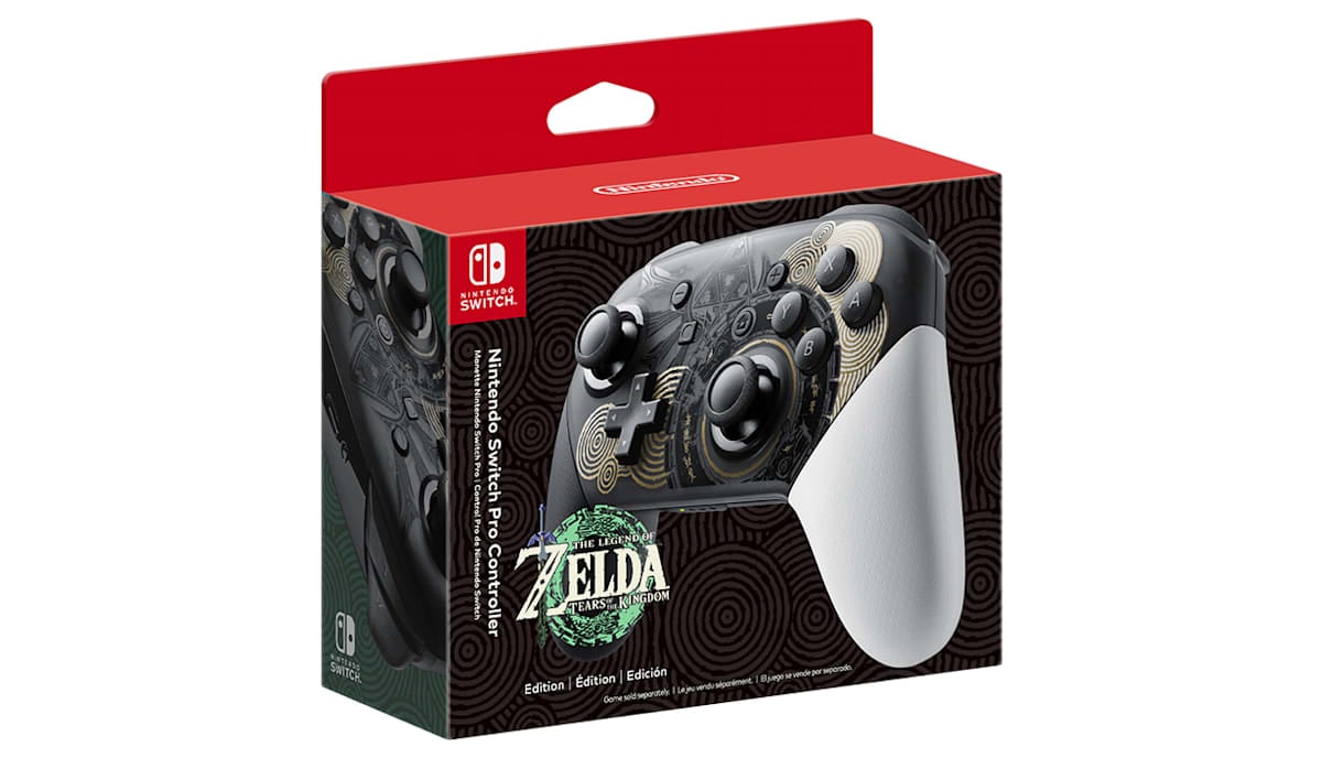 Nintendo Switch Pro Controller - Legend of Zelda: Tears of the Kingdom Edition - Videospill og konsoller