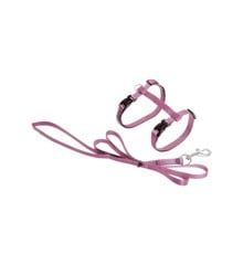 Flamingo - Ziggi Cat harness with line - Pink