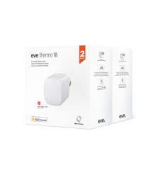 EVE Thermo - Smart Thermostatic Radiator Valve (2-Pack) (2020) HomeKit