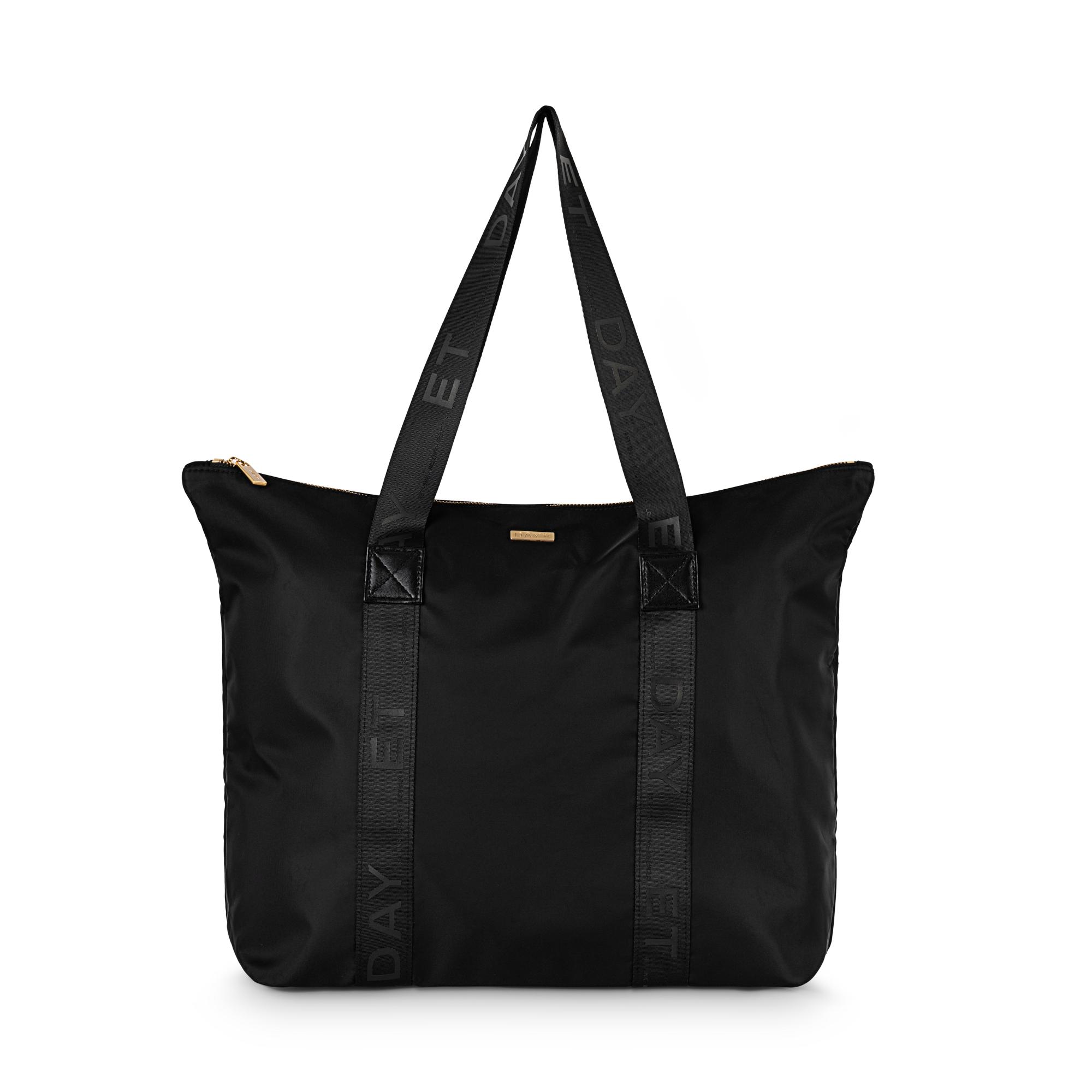 væg forfølgelse Fantastiske Køb DAY ET - RE-Logo Band Bag M Rejse taske - Sort - Black - Fri fragt