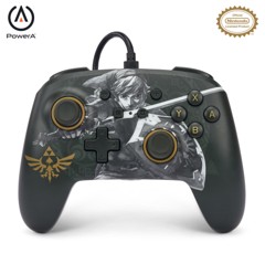 PowerA Enhanced Wired Controller for Nintendo Switch - Battle-Ready Link