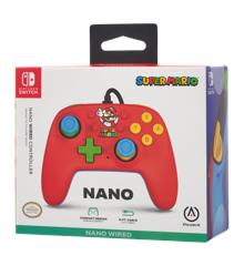 PowerA Nano Wired Switch Controller - Mario Medley