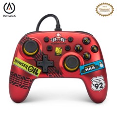 PowerA Nano Wired Switch Controller - Mario Kart: Racer Red /Nintendo Switch