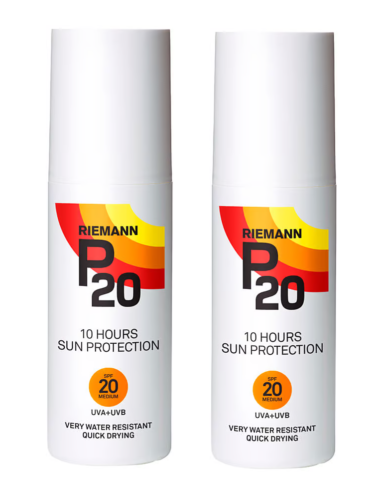 P20 - 2 x Riemann Sun Protection Cream SPF 20 100 ml - Skjønnhet