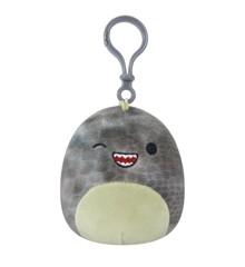 Squishmallows - 9 cm P15 Clip On - Xander the Winking Grey T-Rex