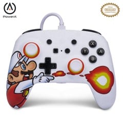 PowerA Enhanced Wired Controller for Nintendo Switch - Fireball Mario