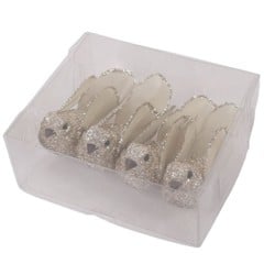 DGA - Set of 4 - Glitter birds (23471085)