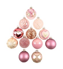DGA - 12 pcs - Christmas Ornament box - Pink (1131439)