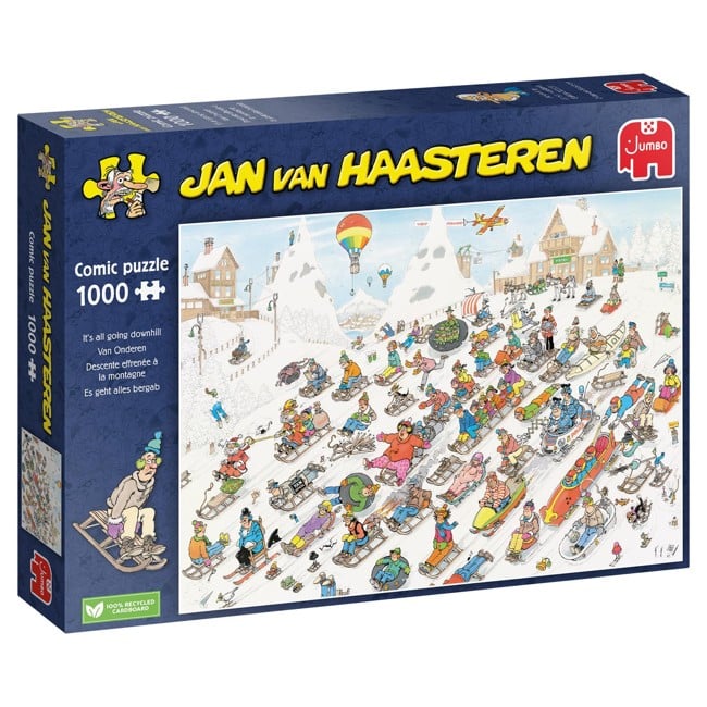 Jan Van Haasteren - Its All Going Downhill (1000 Brikker)
