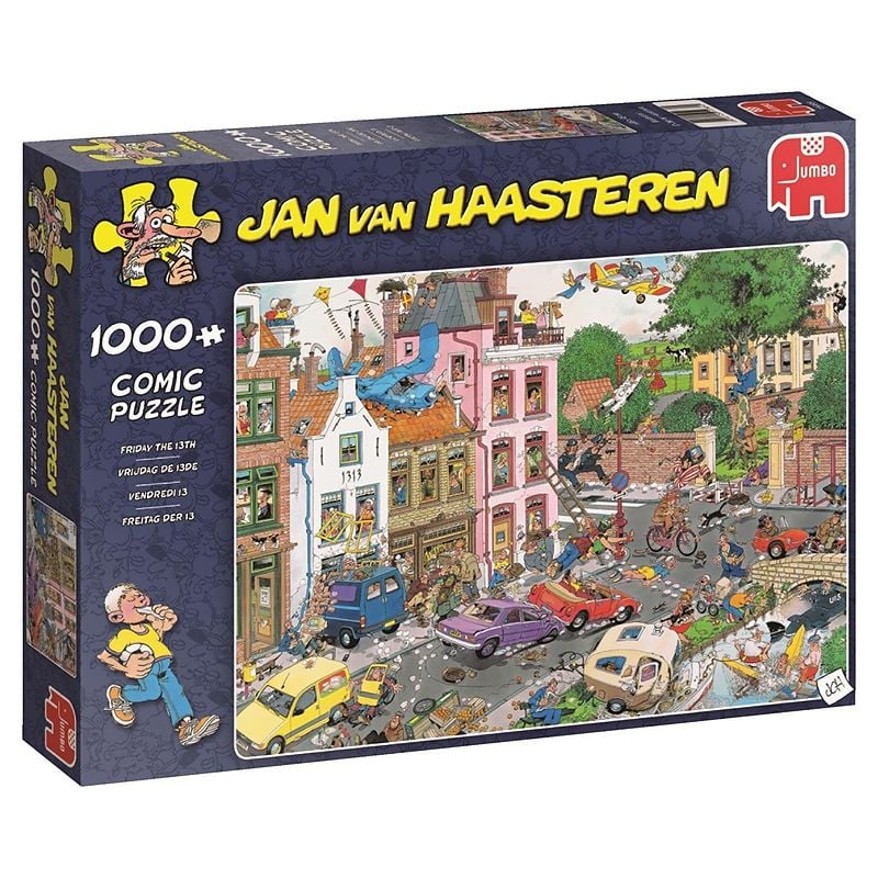 Jan van Haasteren - Friday the 13th (1000 pieces) (JUM9069) - Leker
