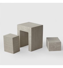 bObles - Square table chair - Dark smoke - (03-011-024-880)