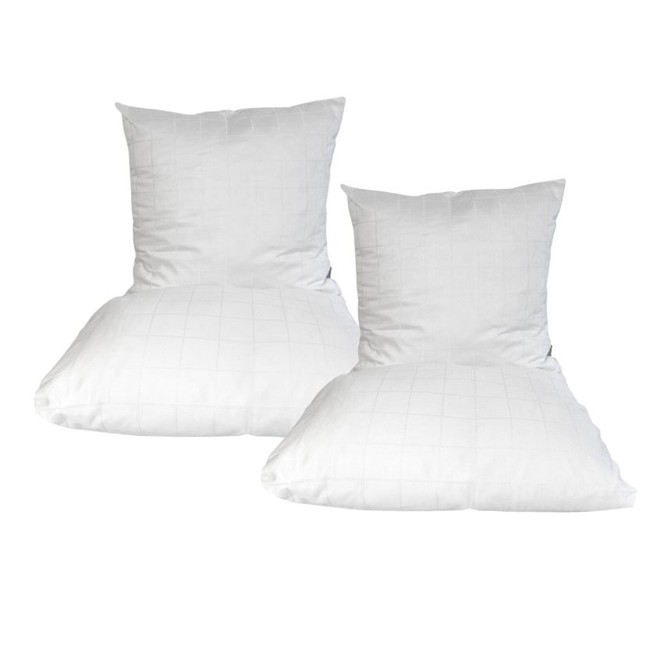 omhu - Set of 2 - Mega Tern Bed Linen 140x200 - White (202102096)