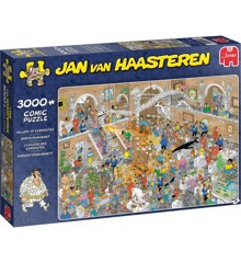 Jan van Haasteren - Galleri af kuriositeter (3000 Brikker)
