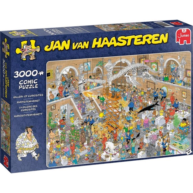 Jan van Haasteren - Galleri af kuriositeter (3000 Brikker)