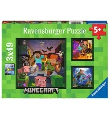 Ravensburger - Minecraft Biomes 3x49p - (10105621)