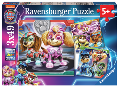 Ravensburger - Paw Patrol The Mighty Movie 3x49p - (10105708)