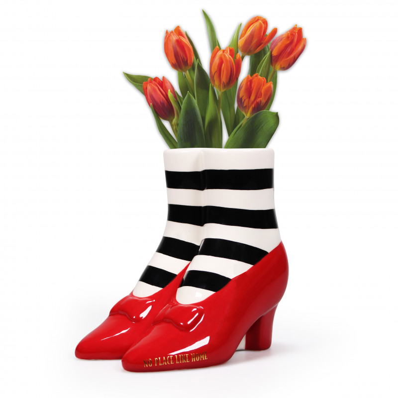 Kjøp Wizard of Oz - Wicked Witch Shoes Shaped Vase (5261TTVWO10)
