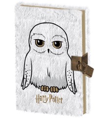 Harry Potter - Plush Diary w. Lock - Hedwig (52235SR74004)