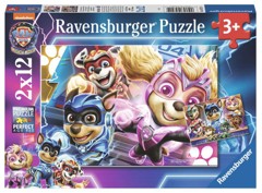 Ravensburger - Paw Patrol The Mighty Movie 2x12p