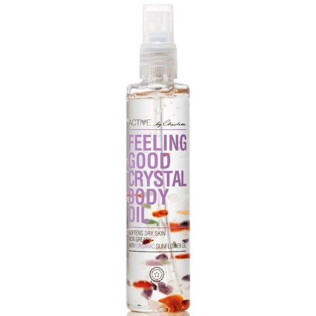 Active By Charlotte - Feeling Good Crystal Body Oil 150 ml - Badeöl