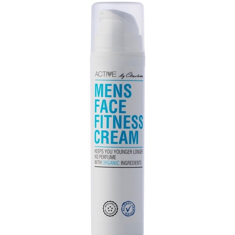 Active By Charlotte - Mens Face Fitness Cream 50 ml - Skjønnhet