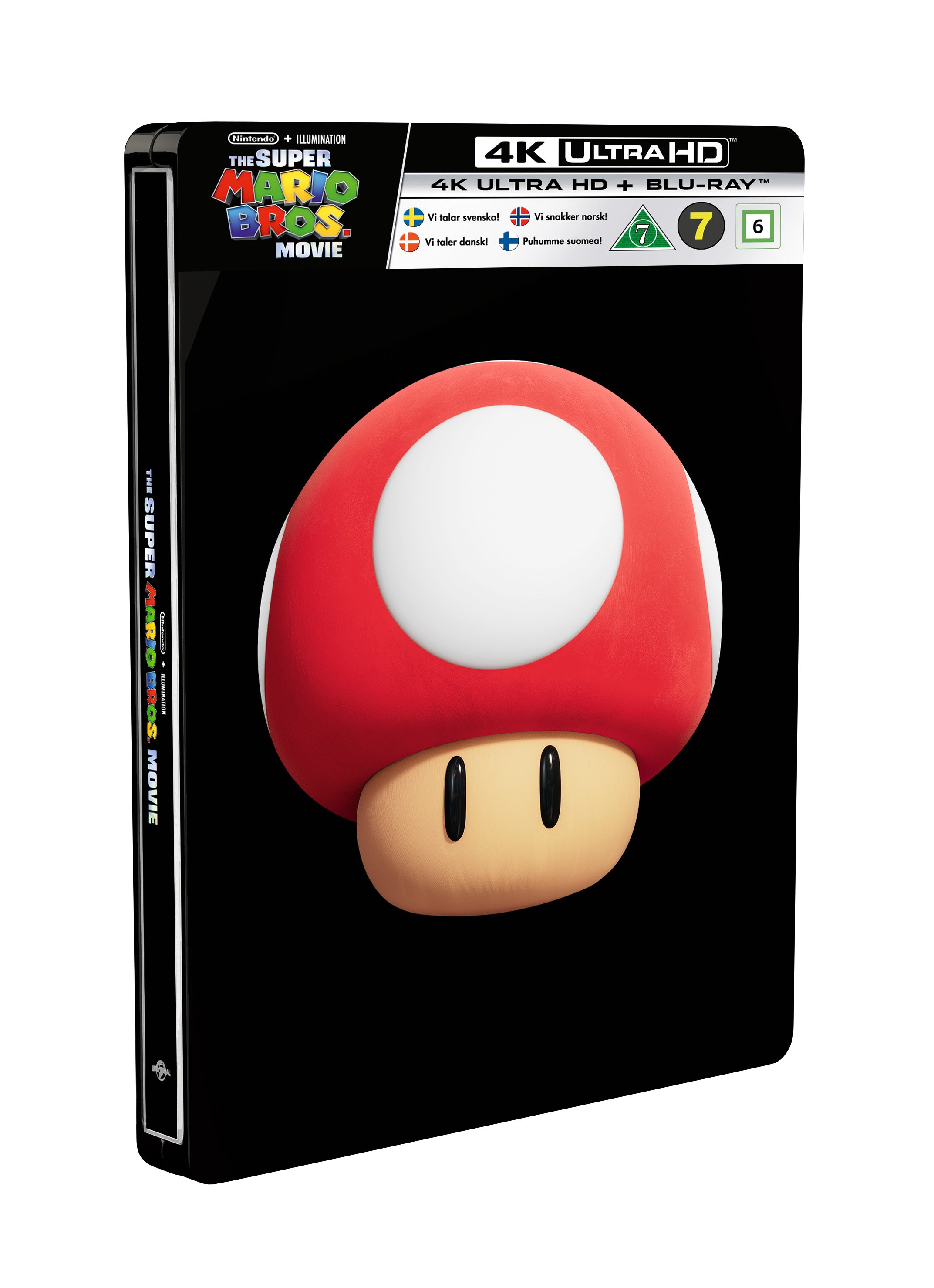 Where To Buy Super Mario Bros. Movie DVD, Blu-ray And 4K Steelbook