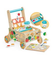 Melissa and Doug - Wooden Shape Sorting Grocery Cart - (30732)