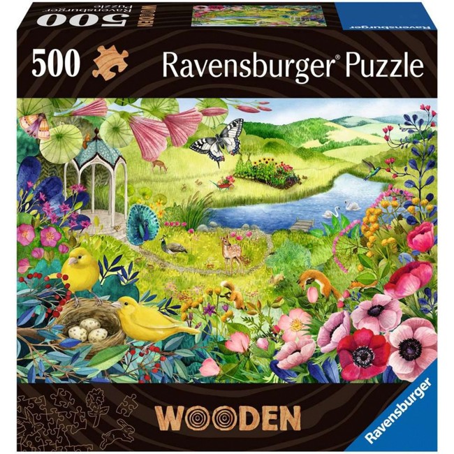 Ravensburger - Wooden Nature Garden 500p - (10217513)