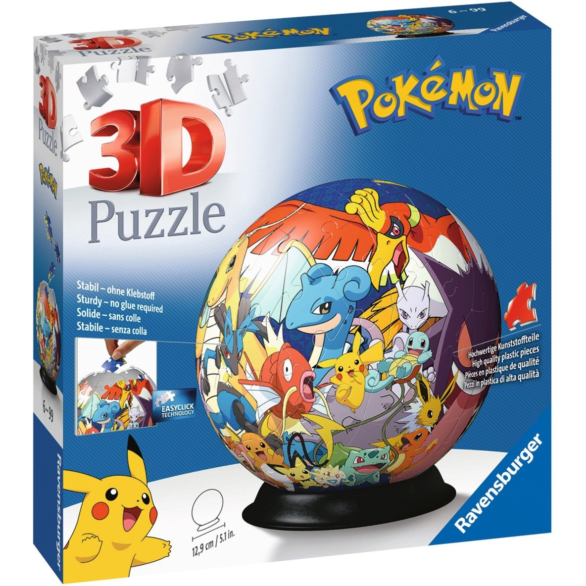 Ravensburger - Pokémon 3D Puzzle-Ball 72p - (10311785) - Leker