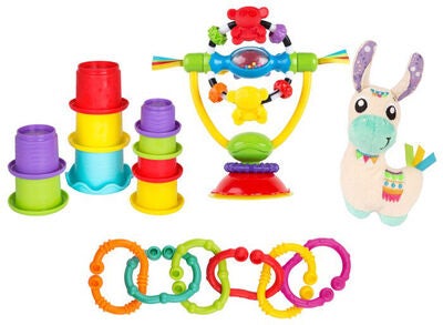 Playgro - Sensory Llama Explore and Play Gift Pack-Parent - (10188328) - Leker