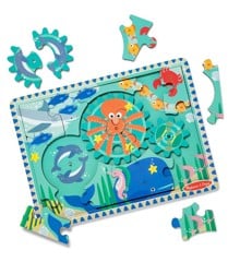 Melissa and Doug - Underwater Wooden Gear Puzzle - (31003)