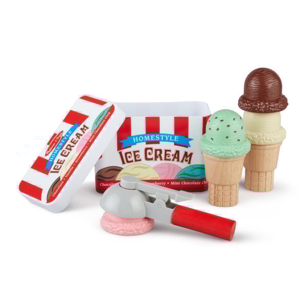 Melissa and Doug - Scoop&Stack Ice Cream Cone Playset - (4087)