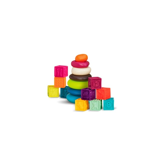 B Toys - One Two Squeeze & Skipping Stones Set - (701971)